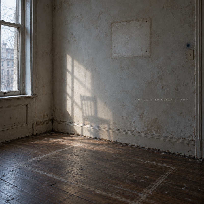 Cover art for Too Late to Clean It Now
